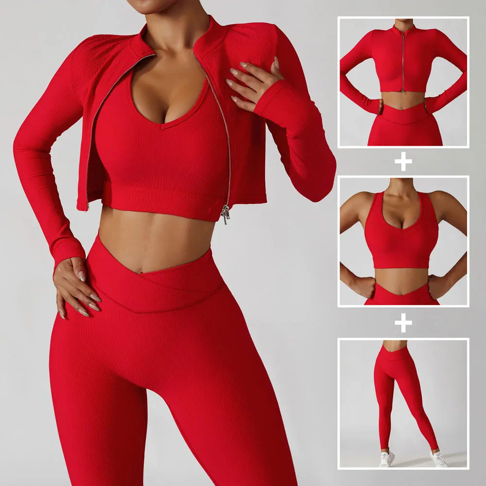 Ensemble Sport Femme Sculptant & Gainant pour Fitness et Training