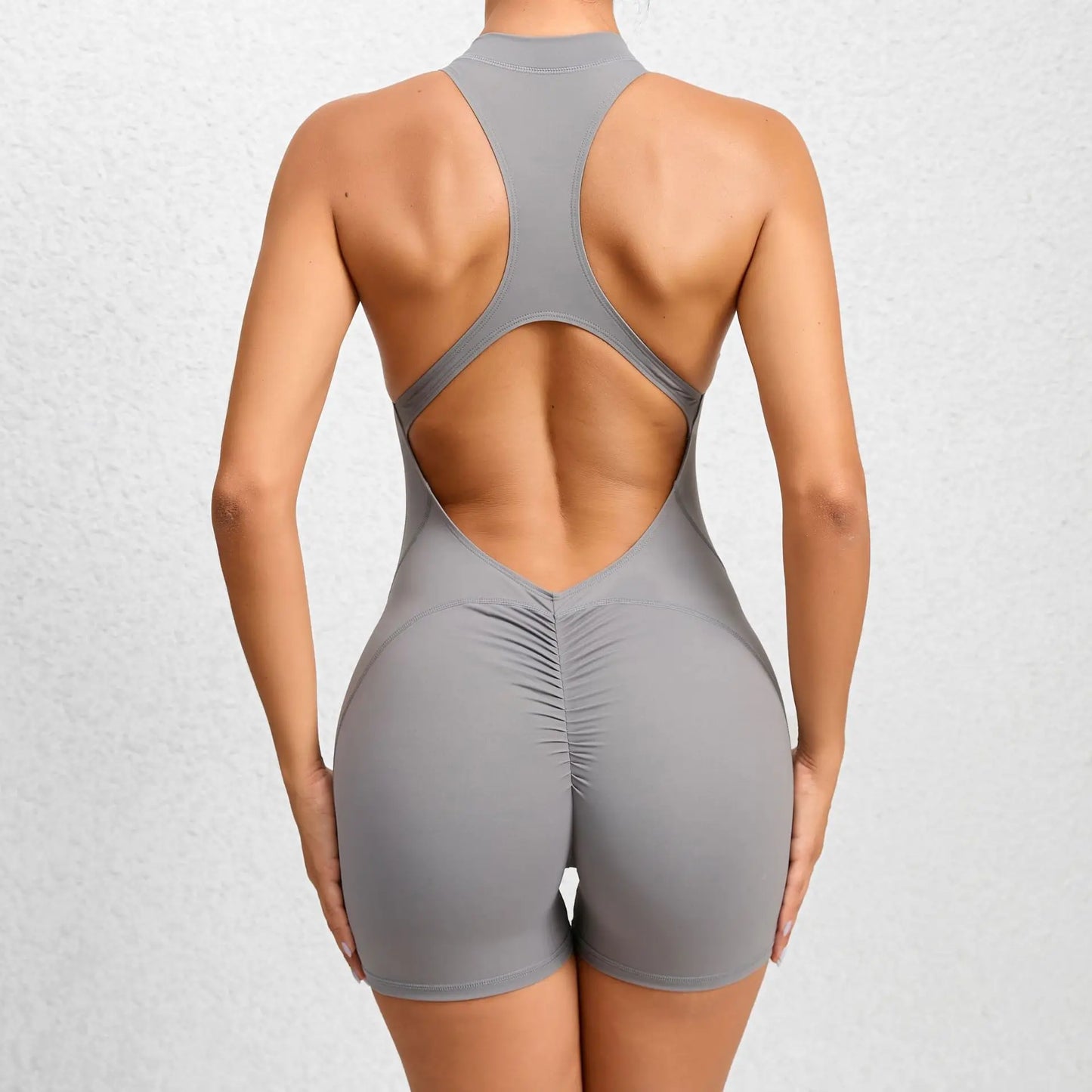 Combinaison Courte Femme 1 Pièce, Survêtement Yoga & Training Outdoo