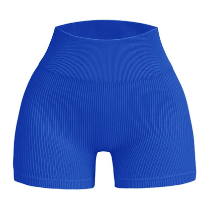 Nahtlose Sportshorts für Damen, schmal geschnitten und bequem mit Kompression 